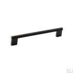 Long furniture handle Graf Mini 160 Black