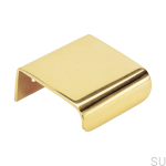 Zdjęcie produktowe uchwytu lip 40 złotego mosiężnego