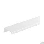 Zdjęcie produktowe uchwytu slim 25 metalowego białego