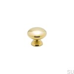 Furniture Knob 411 (13) Polished and Lacquered Brass