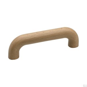 Elongated furniture handle A2 96 Wooden