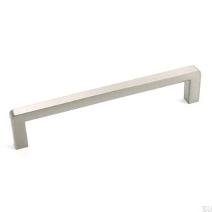 Elongated furniture handle 6200 160 Brushed nickel