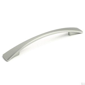 Long furniture handle 4317 128 Brushed chrome