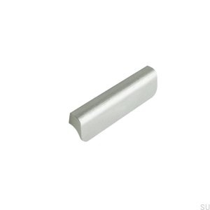 Fall 128 furniture handle. Silver. Aluminum