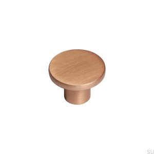 Como furniture knob Brushed copper