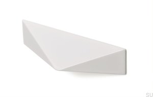 Oblong furniture handle Kares 192 Metal white