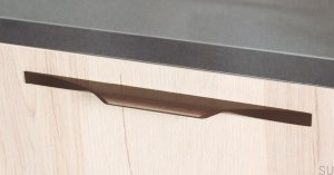 Brikk 290 oblong furniture handle Antique bronze