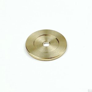 Pad for Marbelo knobs, Brushed Brass, Unpainted