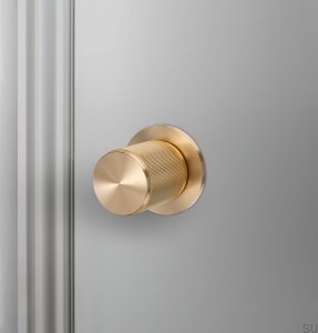 Linear Brass Door Knob