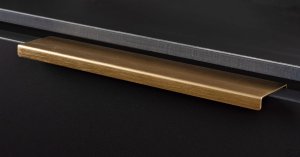 Edge furniture handle Way 64 Gold Brushed