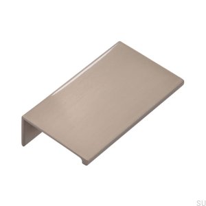 Furniture edge handle 2446 48 Polished nickel
