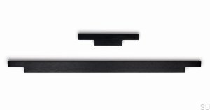 Edge furniture handle Linear 347 Metal Black Mat