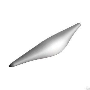 Lengthwise furniture handle Manta 160 Stainless steel