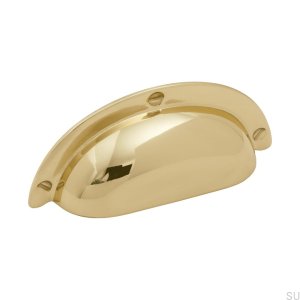 Bowl Furniture Handle 3922 64 Polished Gold