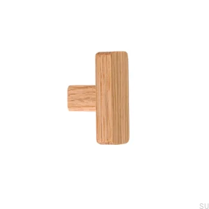 Furniture knob Just One T-bar Wooden - Oil Colorless Semi-matt