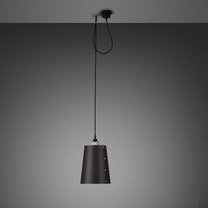 Hooked 1.0 Large Lamp Graphite / Brass - 2M [A102]