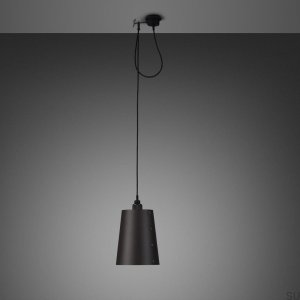 Lamp Hooked 1.0 Large Graphite / Burned bronze - 2M [A1024D]