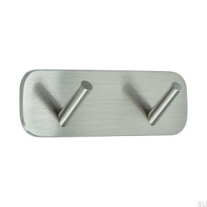 Wall hanger Solid 2 Brushed silver
