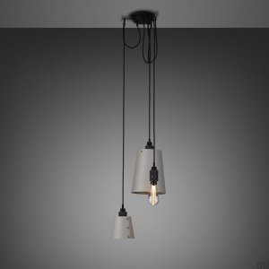 Hooked 3.0 Mix Chandelier Gray / Burnt bronze - 2M [A3014L]