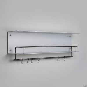 Hanger Shelf Gray with gun metal