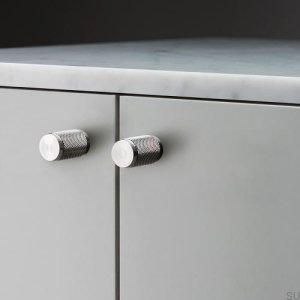 Furniture Knob Steel Silver Furniture Knobs (set)
