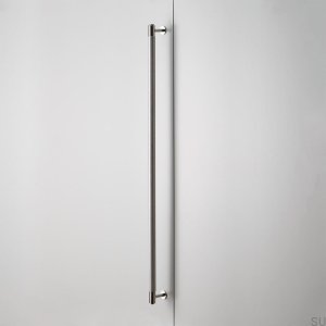 Furniture handle Closet Bar Steel Silver