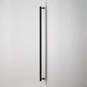 Furniture handle Closet Bar Metal Black