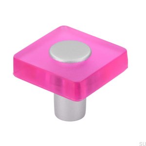 Furniture knob SM8118I Plastic Pink