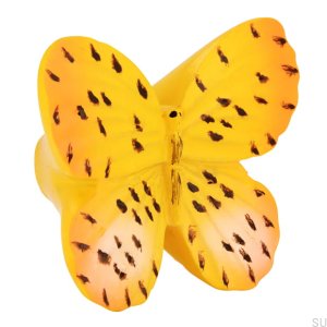 Furniture knob H043 Colorful Plastic Butterfly