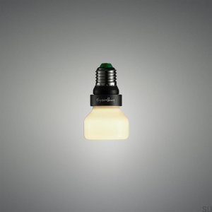 Punch LED bulb E27 warm white with the function of changing the light intensity