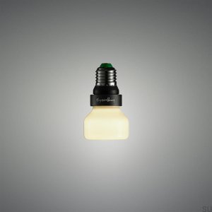 Punch LED bulb E27 warm white circle