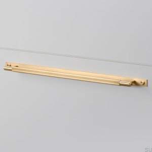 Furniture handle Pull Bar Plate Linear Large 325 Brass