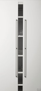 Long furniture handle Graf Mini 1178 Silver