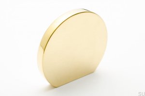 Globe 50 furniture knob Polished brass