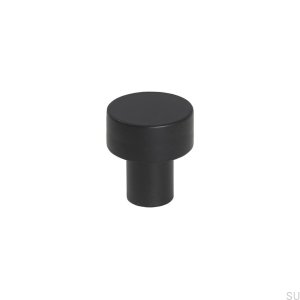 Furniture knob Mood 20 Metal Black matt