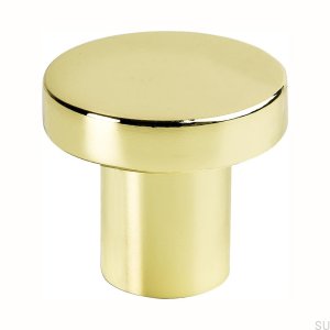 Furniture knob 2078 Gold polished metal