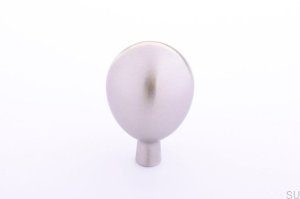 Drop 20 furniture knob Brushed stainless steel