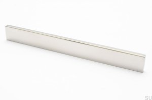 Clean Cut 180 Furniture Handle Silver Polished Steel