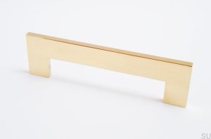 Clean Cut Furniture Handle 148 Gold Brass Polished