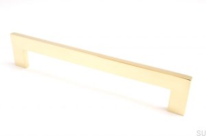 Clean Cut 244 Furniture Handle Gold Brass Polished