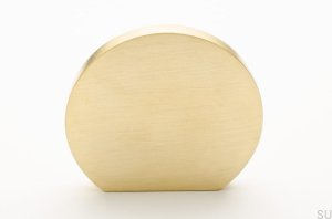 Globe 50 furniture knob Brushed brass