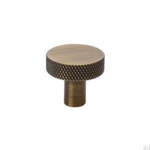 Furniture Knob Flat 26 Antique Bronze