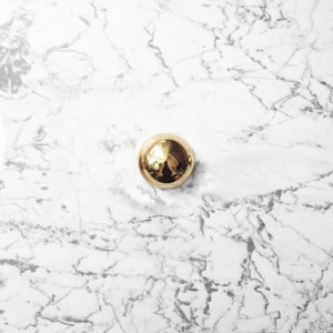 Furniture Knob ODETE (S) Polished and Lacquered Brass