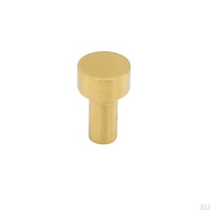 Furniture knob Mood 30 Gold Brass, brushed