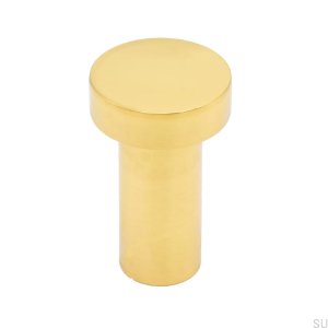 Furniture knob Mood 50 Gold Brass Brushed