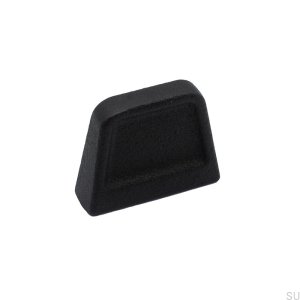 Pagoda 32 Furniture Handle Black Cast Iron