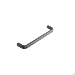 Base 160 oblong furniture handle Antique Gray