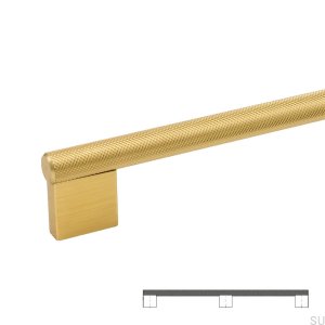 Long furniture handle Graf Big 1168 Golden Dark
