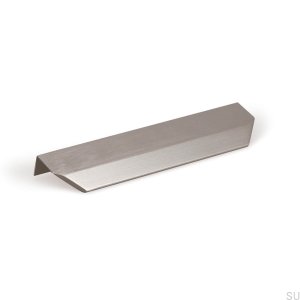 Vann 1200 edge furniture handle, Silver Brushed aluminum