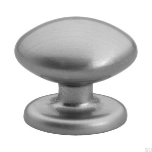 Furniture Knob 2538 Silver Brushed